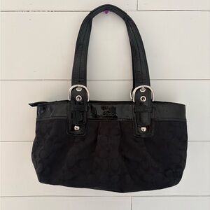Coach Soho Pleated Signature Tote